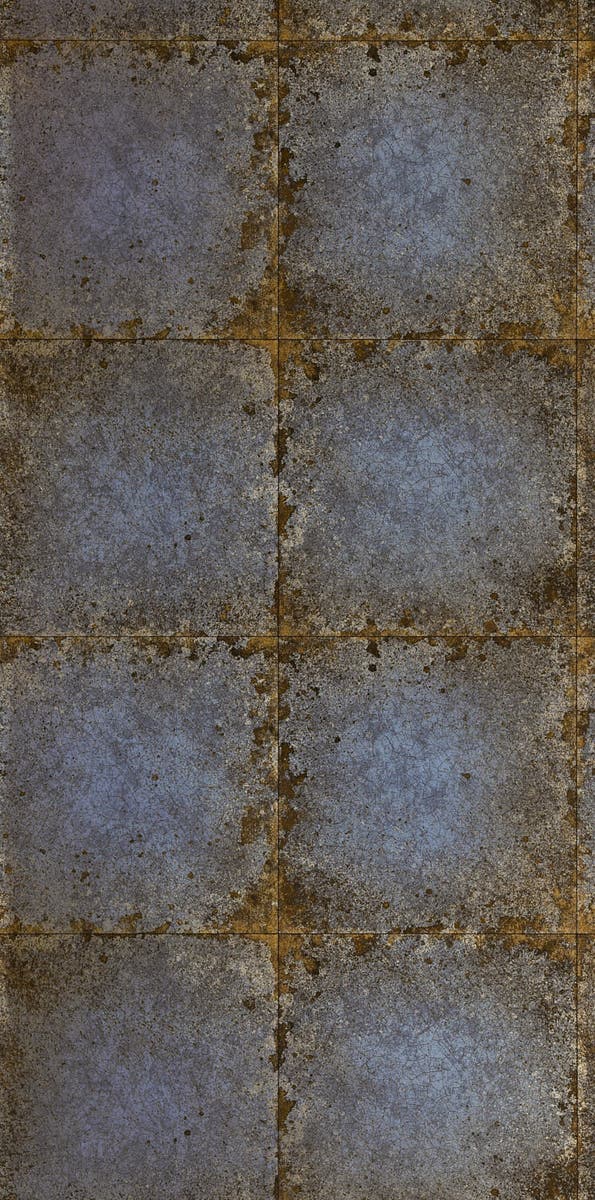 Zoffany - Lustre Tile Sapphire The Muse Wallcoverings