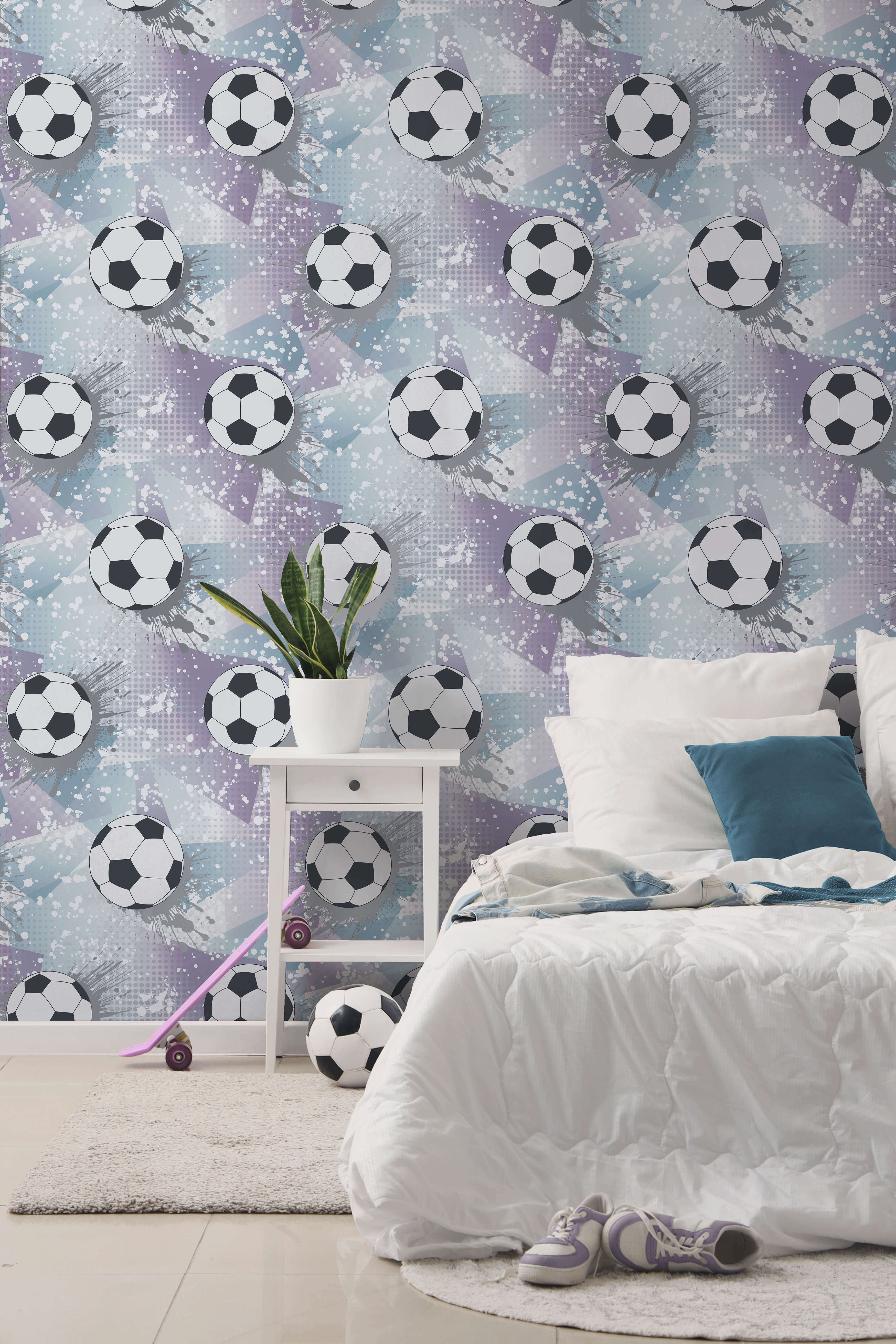 Intrade - Football Frenzy Lilac/Silver