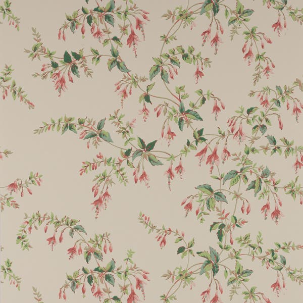 Colefax and Fowler - Fuchsia Pink/Green