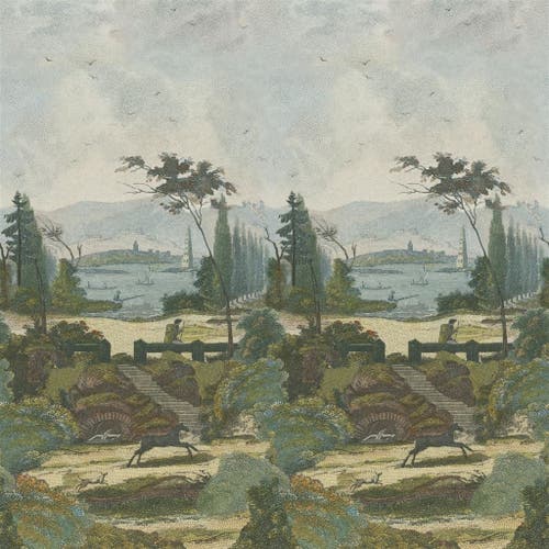 Pastoral Scene 2 - Panel Scenes And Murals II