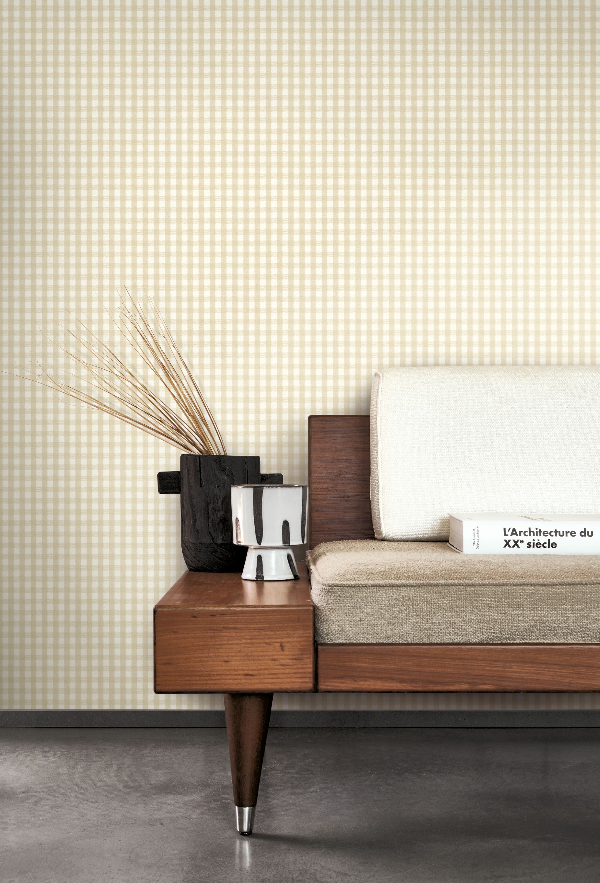 Casadeco - Gingham Charm Beige Sable