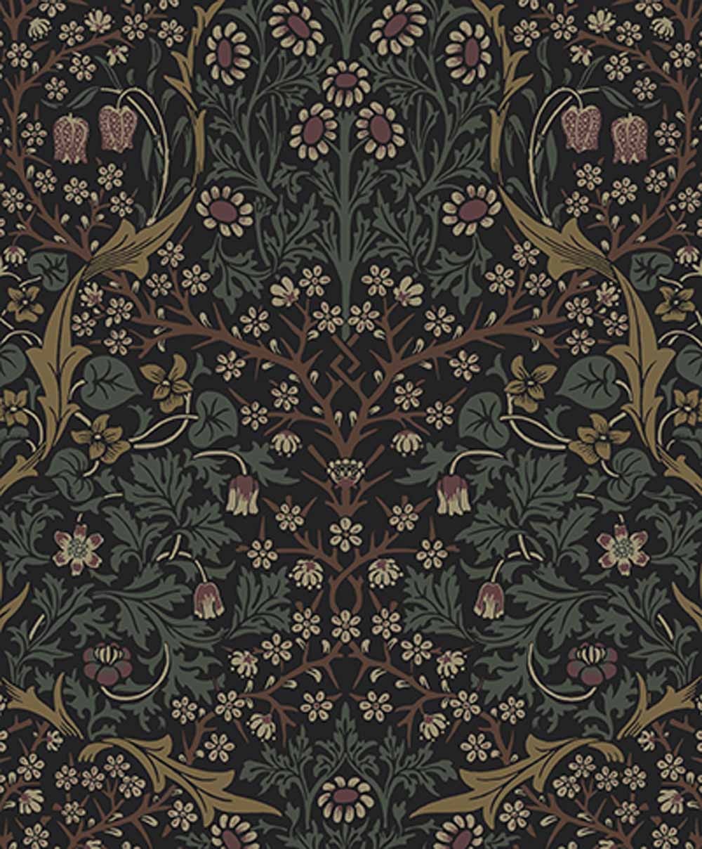 Carma - Peel & Stick Victorian Garden Blacksmith & Cliffside NW44516