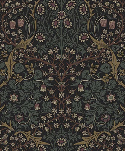 Carma - Peel & Stick Victorian Garden Blacksmith & Cliffside NW44516