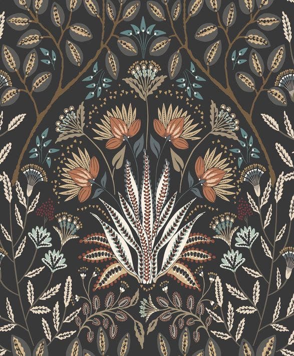 Casadeco - Lords Noir Reglisse Derby