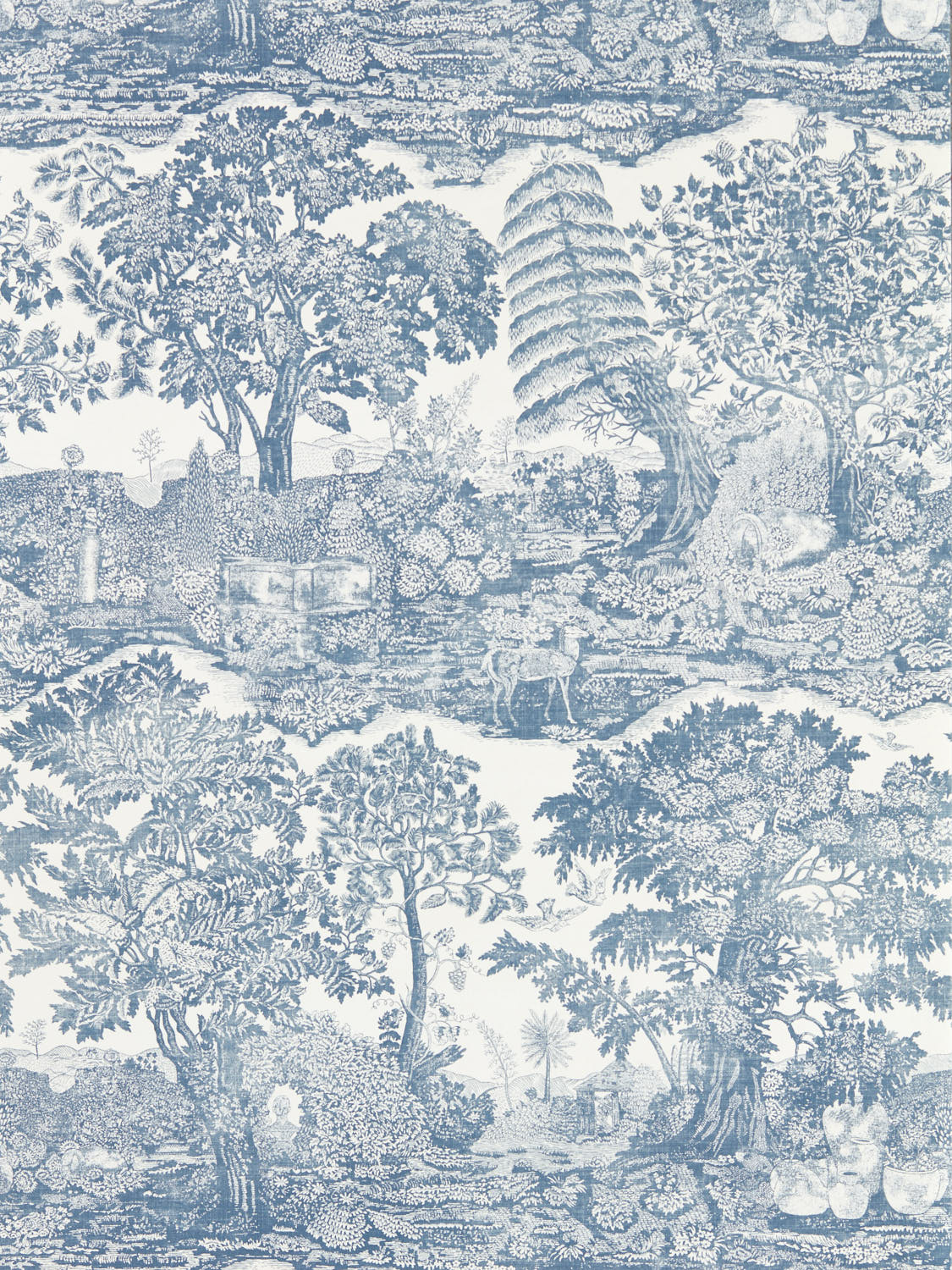 Sanderson - Highgrove Toile Tetbury Blue