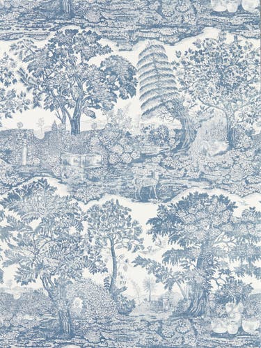 Sanderson - Highgrove Toile Tetbury Blue