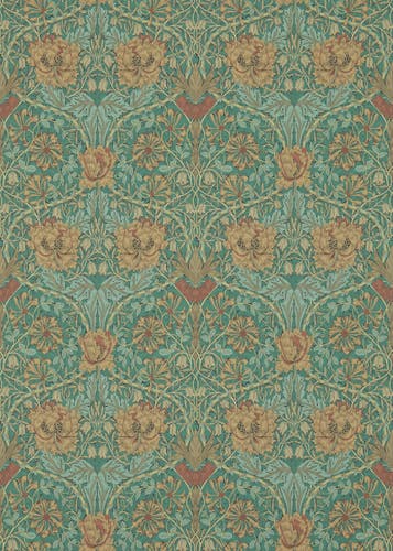 Morris & Co - Honeysuckle & Tulip Emera Morris and Friends Wallpa