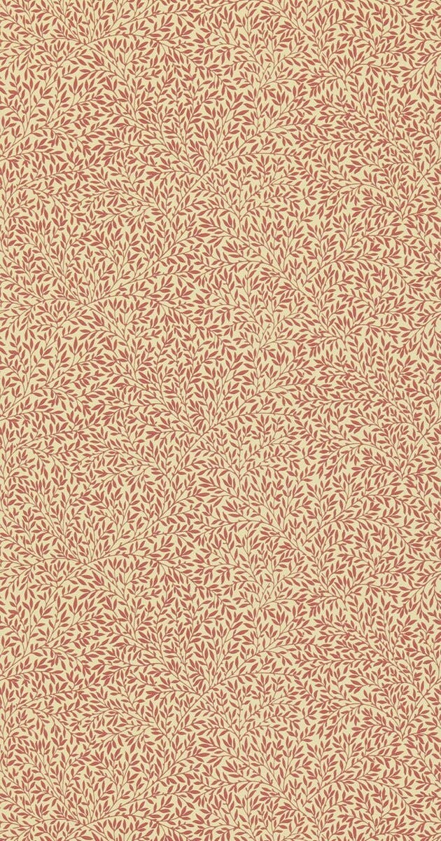 Standen Beige/Brick Red Morris and Friends Wallpa