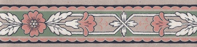 Jugend-blomma - Kvist/Rosa B17-31