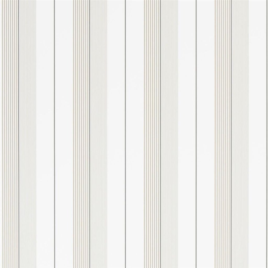 Ralph Lauren - Aiden Stripe Natural White