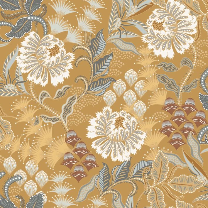 Casadeco - Bloomsbury Jaune Curry Derby