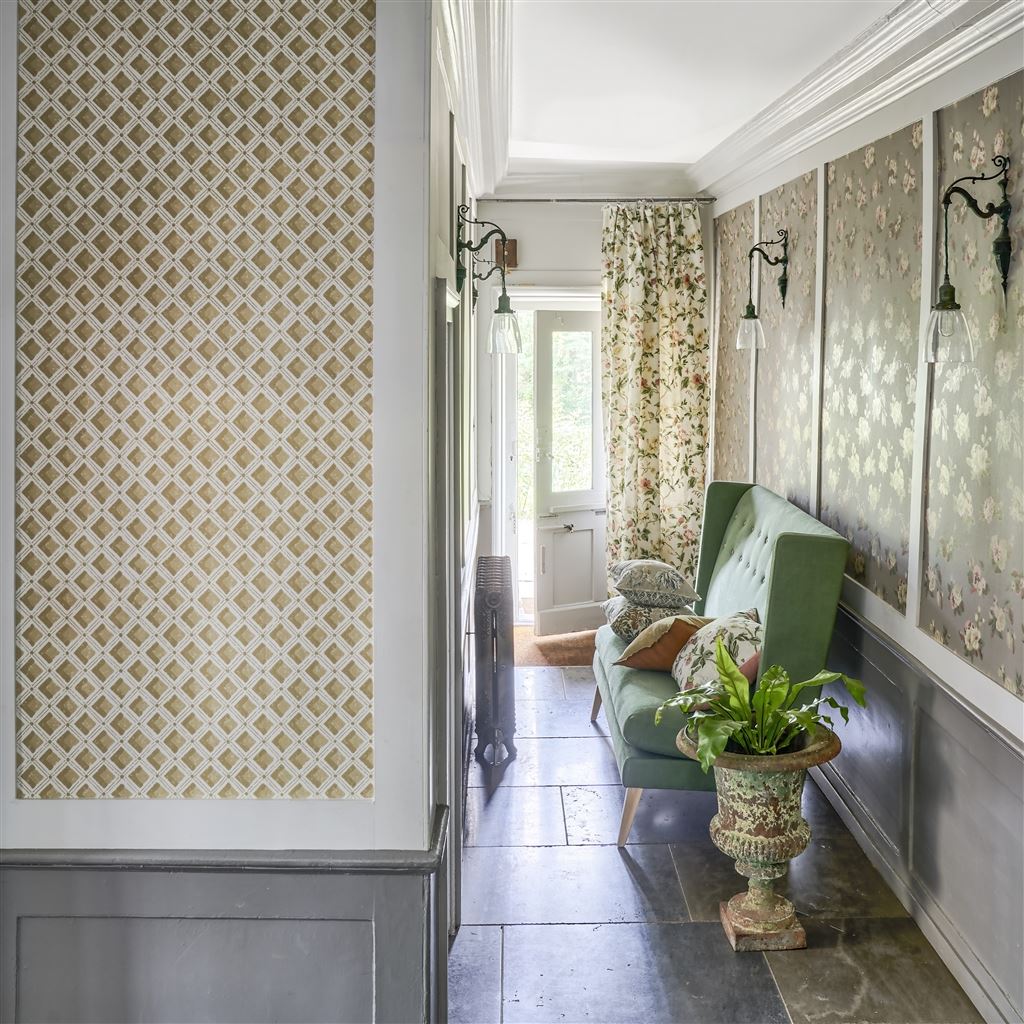 Designers Guild - Amsee Geometric Heritage Wallpaper