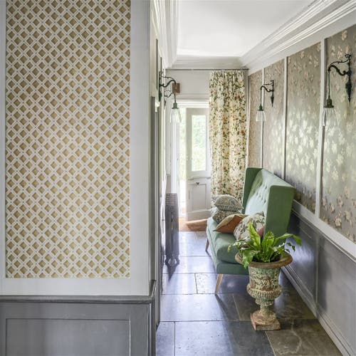 Designers Guild - Amsee Geometric Heritage Wallpaper