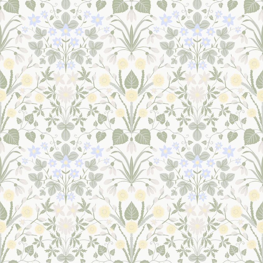 Midbec Tapeter - Vårblommor - Midbec Långenäs