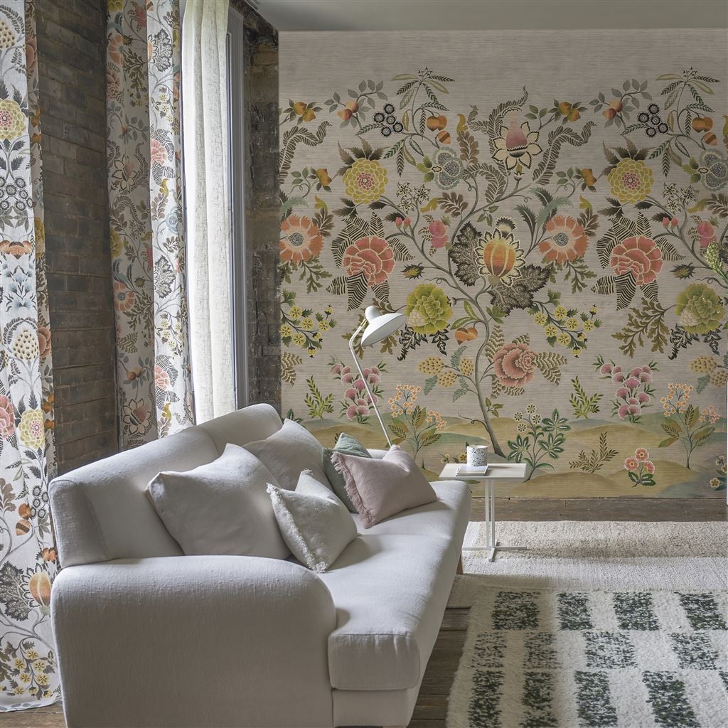 Designers Guild - Brocart Decoratif Grasscl Scenes And Murals III