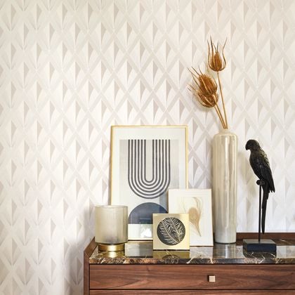 Casadeco - Chrysler Blanc Neige Twenties