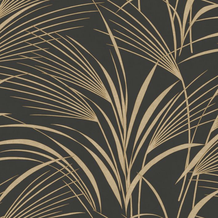 Casadeco - Samarra Noir Reglisse Babylone Cad