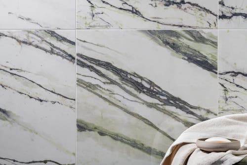 Verde Verde Calacatta Green polerad 60x60 sågad