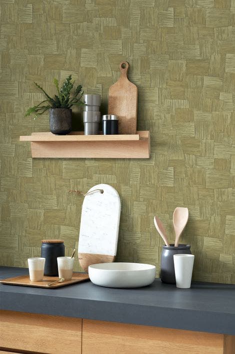 Casadeco - Dura Vert Olive Babylone Cad