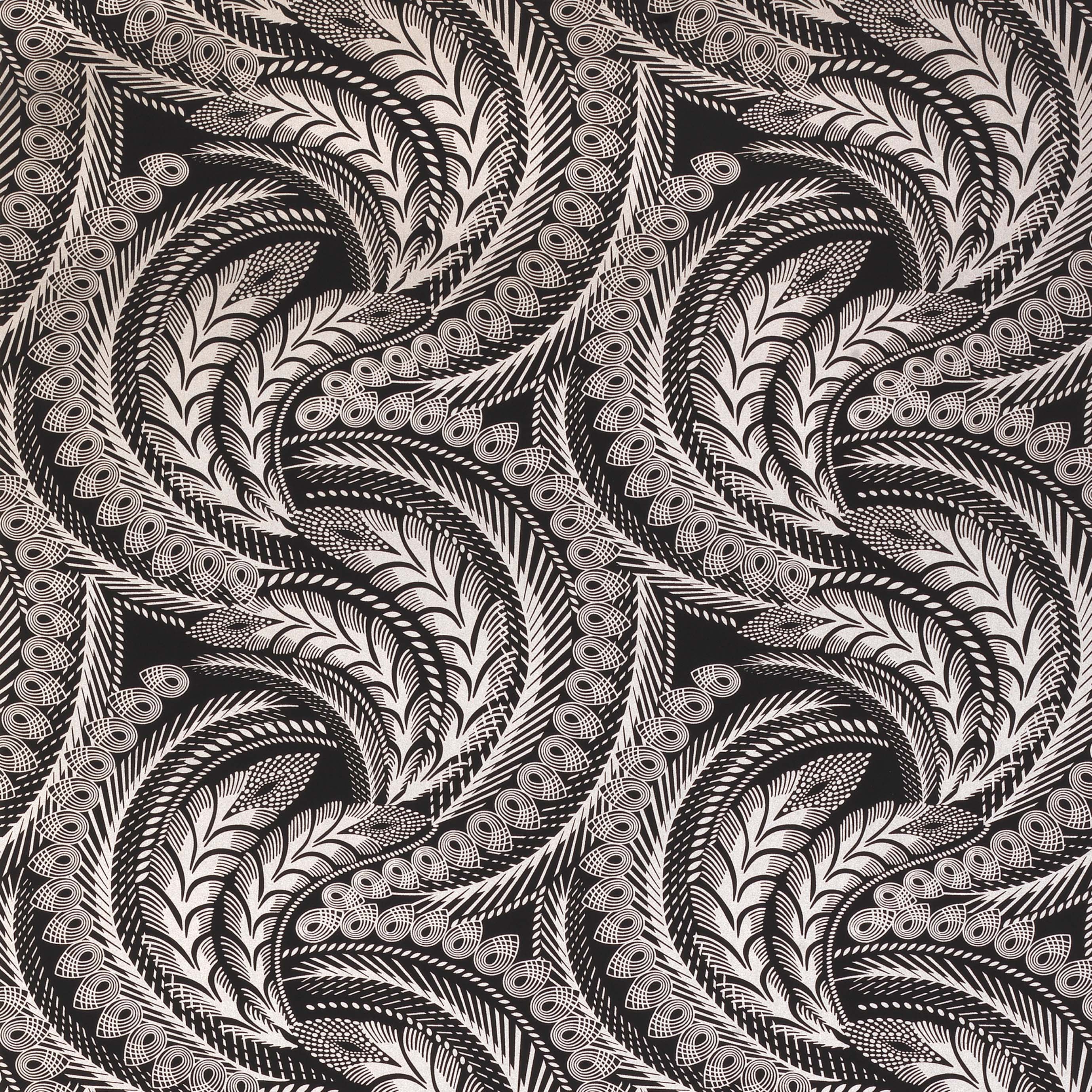 Osborne & Little - Quill  Black/Gilver