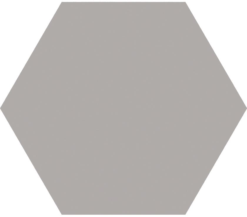 Haze Grå matt hexagon 15x17