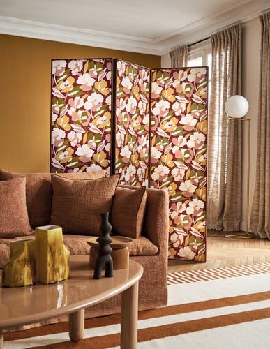 Casamance - Amaryllis Grenat/Blush Jardin Félicia