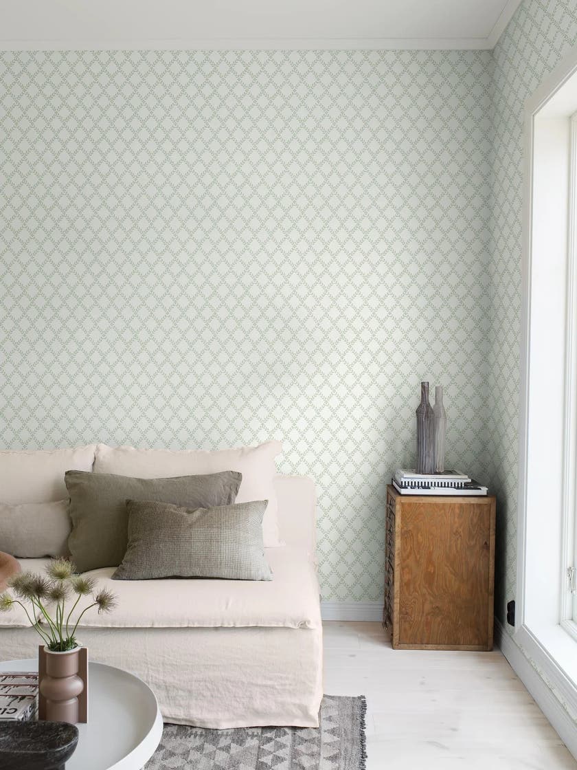 Boråstapeter - Trellis Leaves