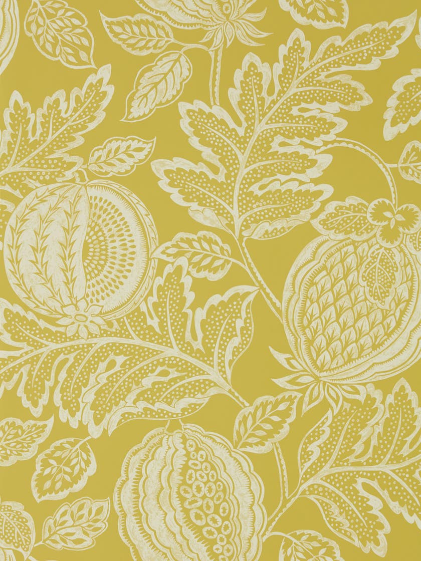 Sanderson - Cantaloupe Caraway Caspian Wallpapers