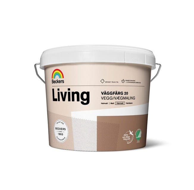 Living Väggfärg 20 10 L Valfri kulör