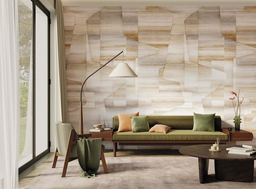 Casadeco - John_S Ocre / Cacao 212 X Carnaby Street