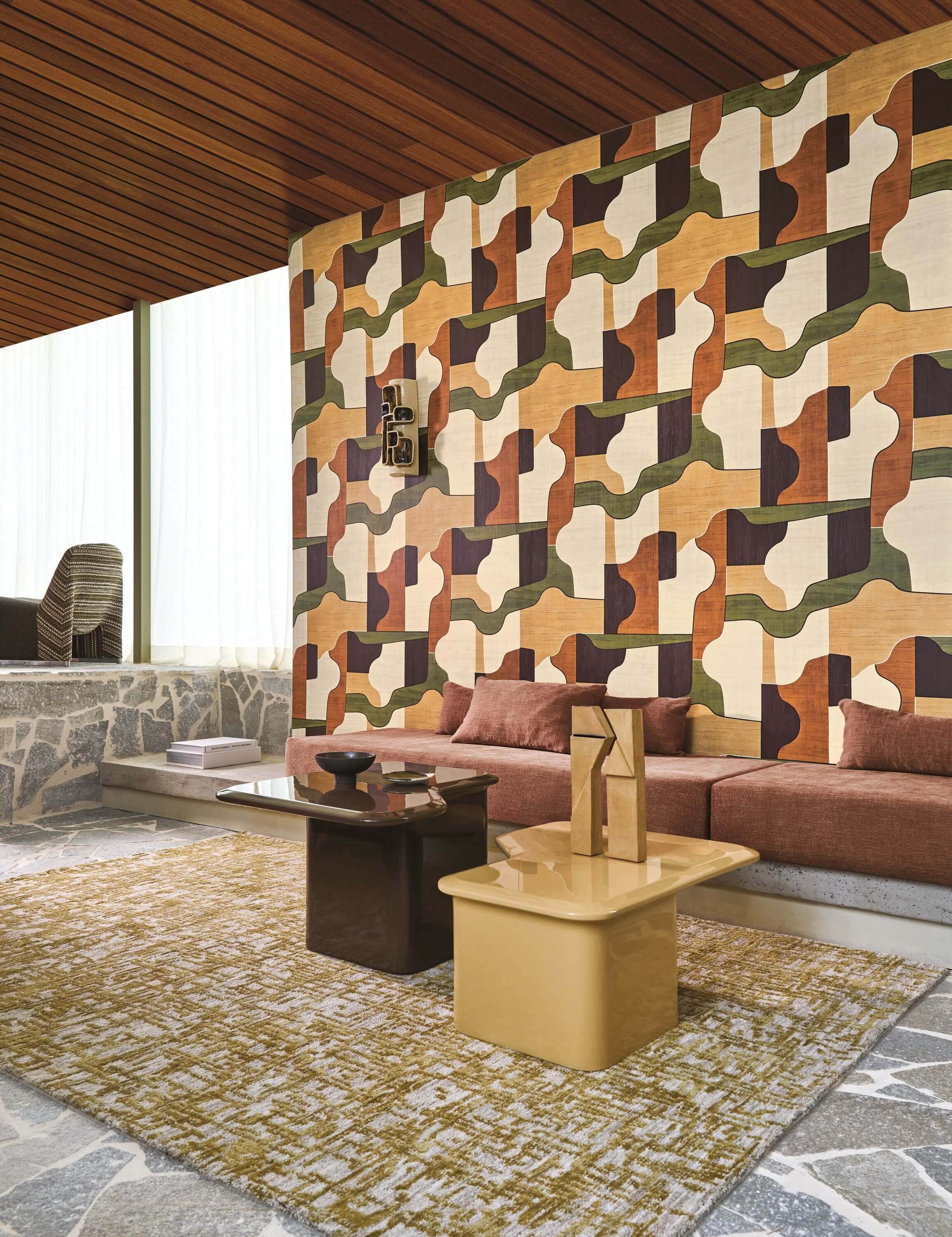 Casamance - Modernismo  Ambre/Kaki Modernismo