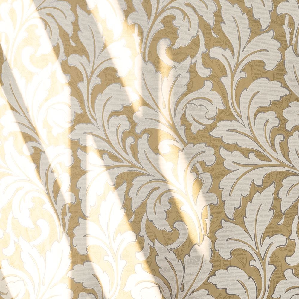 Casadeco - Acanthe Beige Camel Arts & Crafts