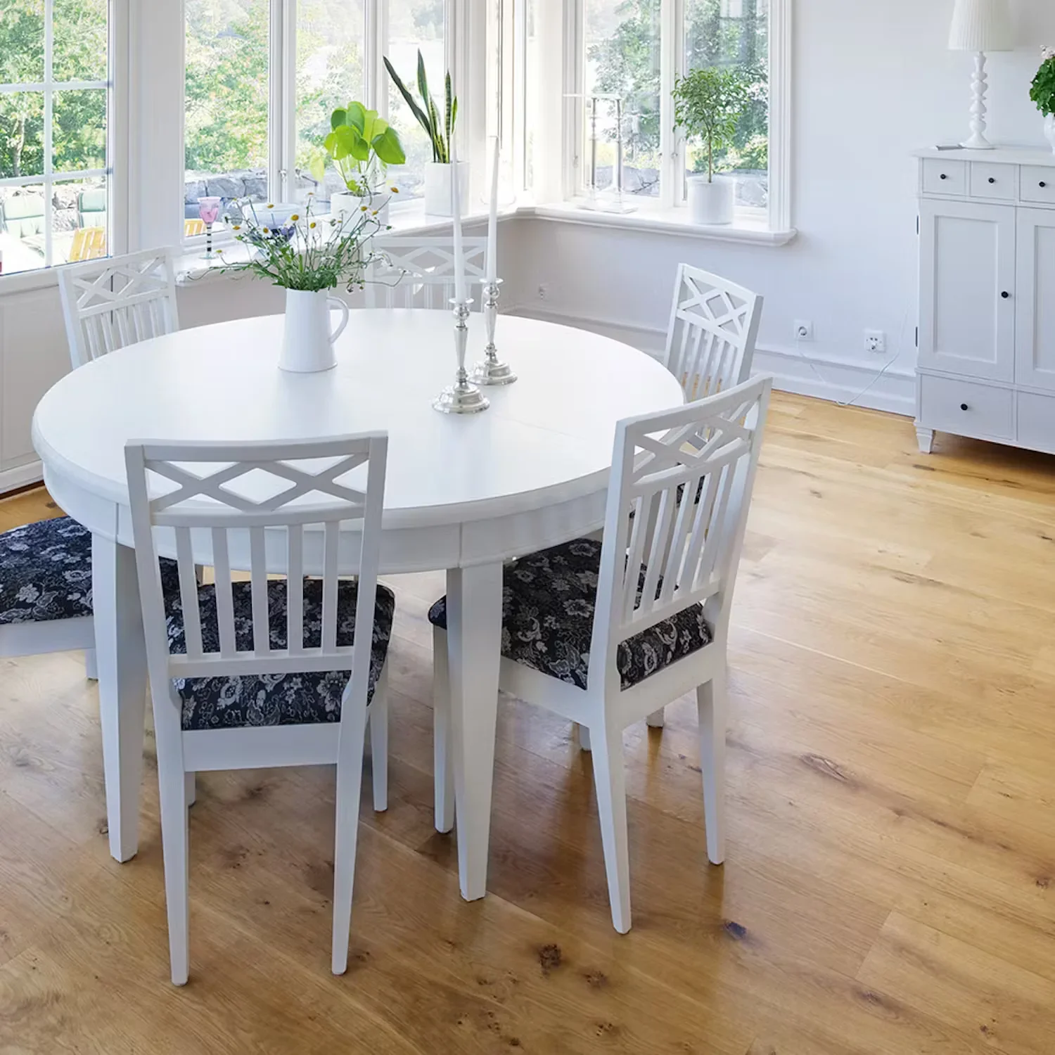 Ek XXL Hjärter Borstad Naturolja | Plank