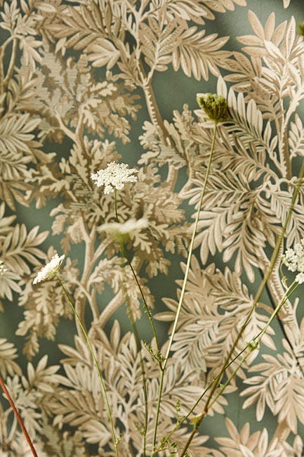 Sanderson - Tapestry Trees Woodland G Country Woodland Wallcove