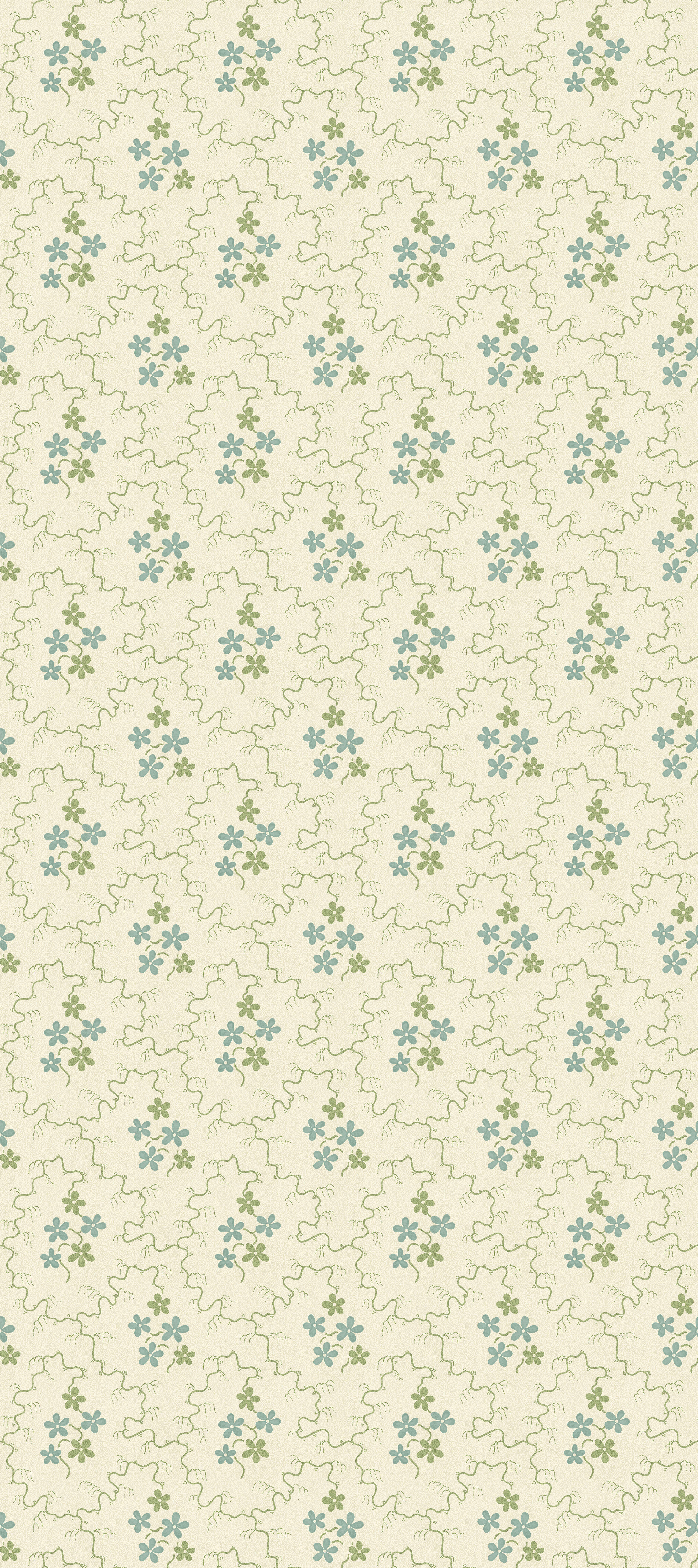 Posy Green/Aqua