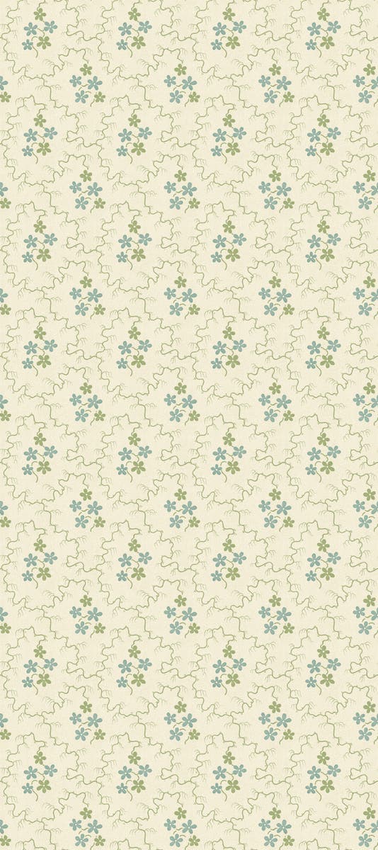Posy Green/Aqua