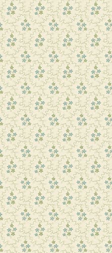 Posy Green/Aqua