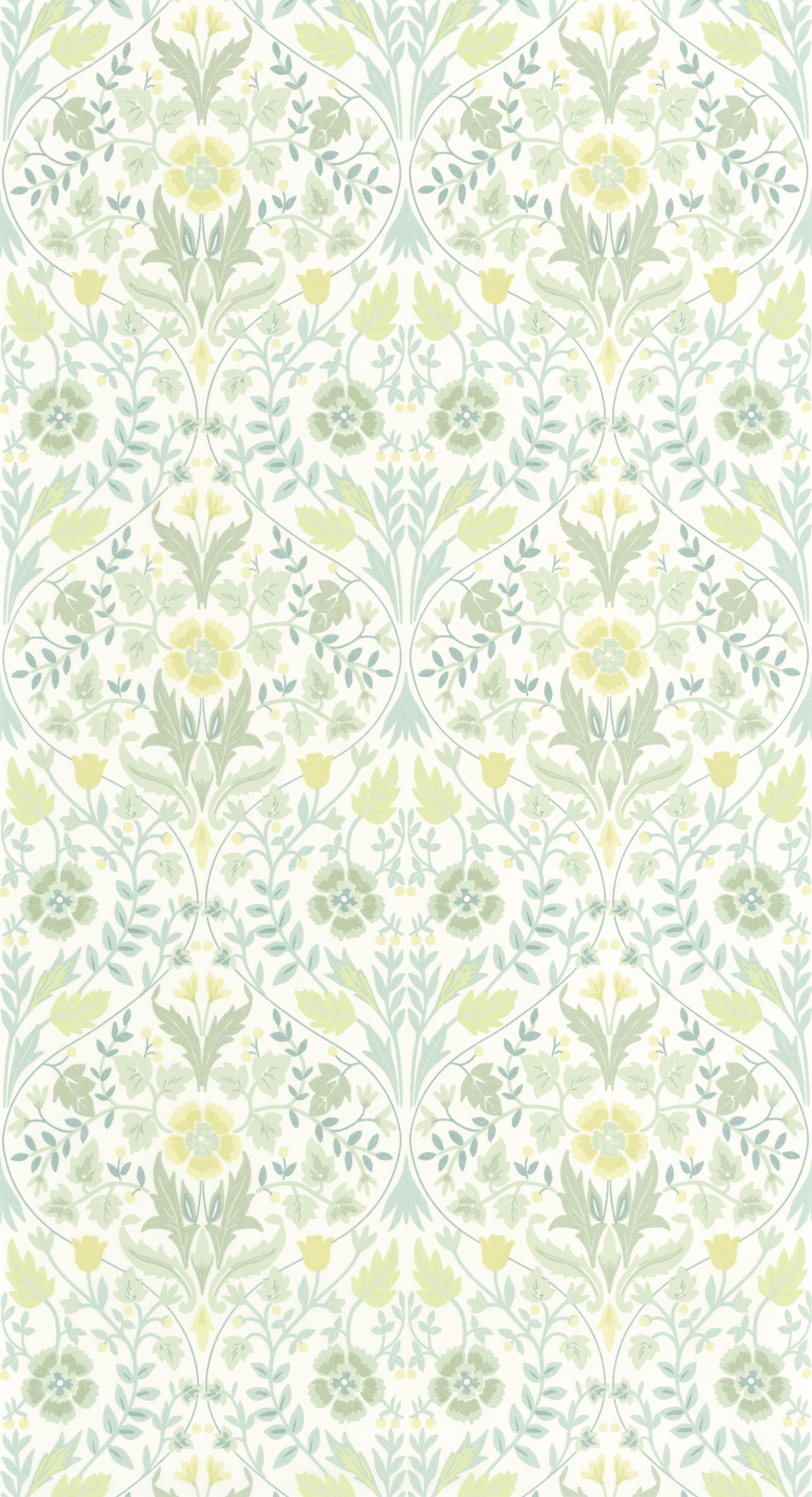 Casadeco - Archibald Vert Amande Arts & Crafts