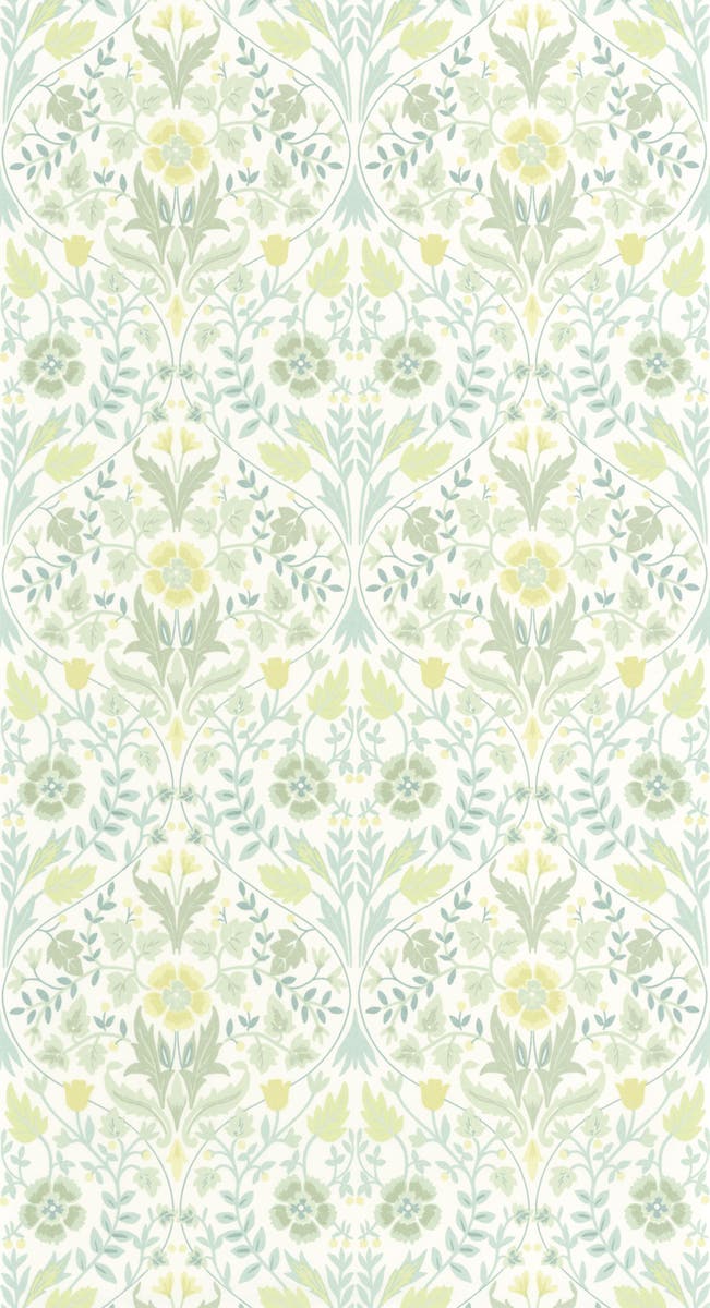 Casadeco - Archibald Vert Amande Arts & Crafts