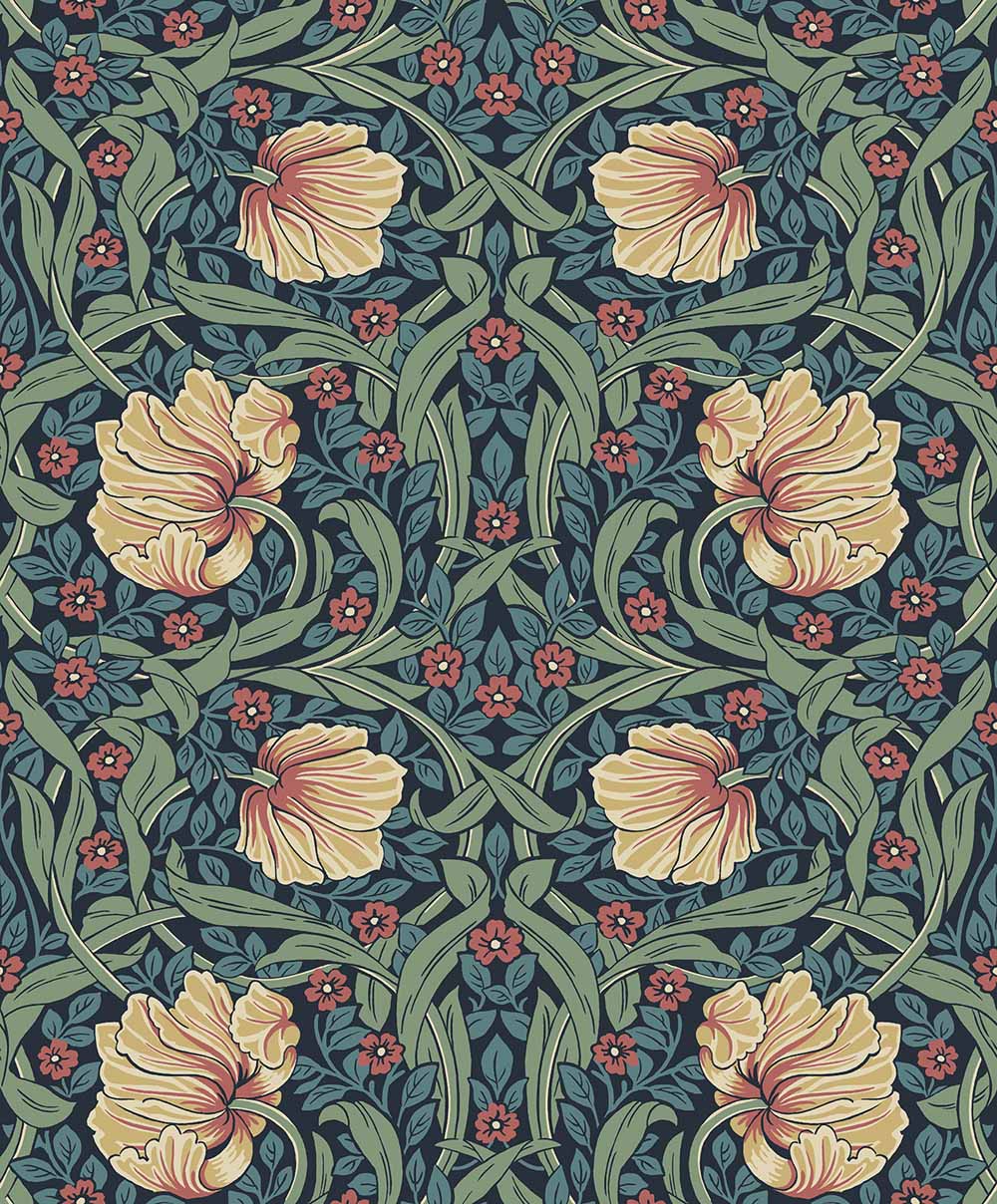 Carma - Peel & Stick Pimpernel Garden Bluestone & Clay NW54202