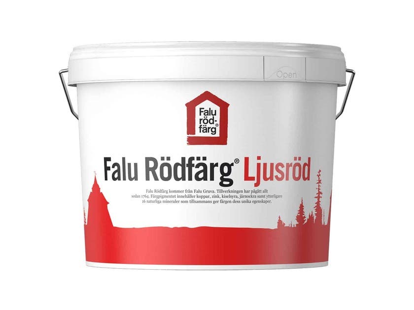 Falu Rödfärg Original Ljusröd (Utan Linolja) 10L