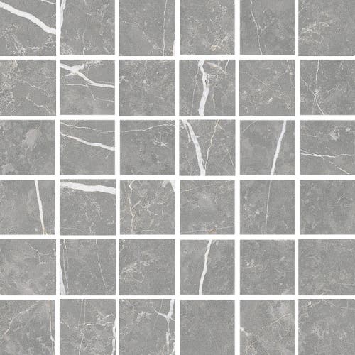 Glaciär Grafit mosaik 5x5, ark 30x30