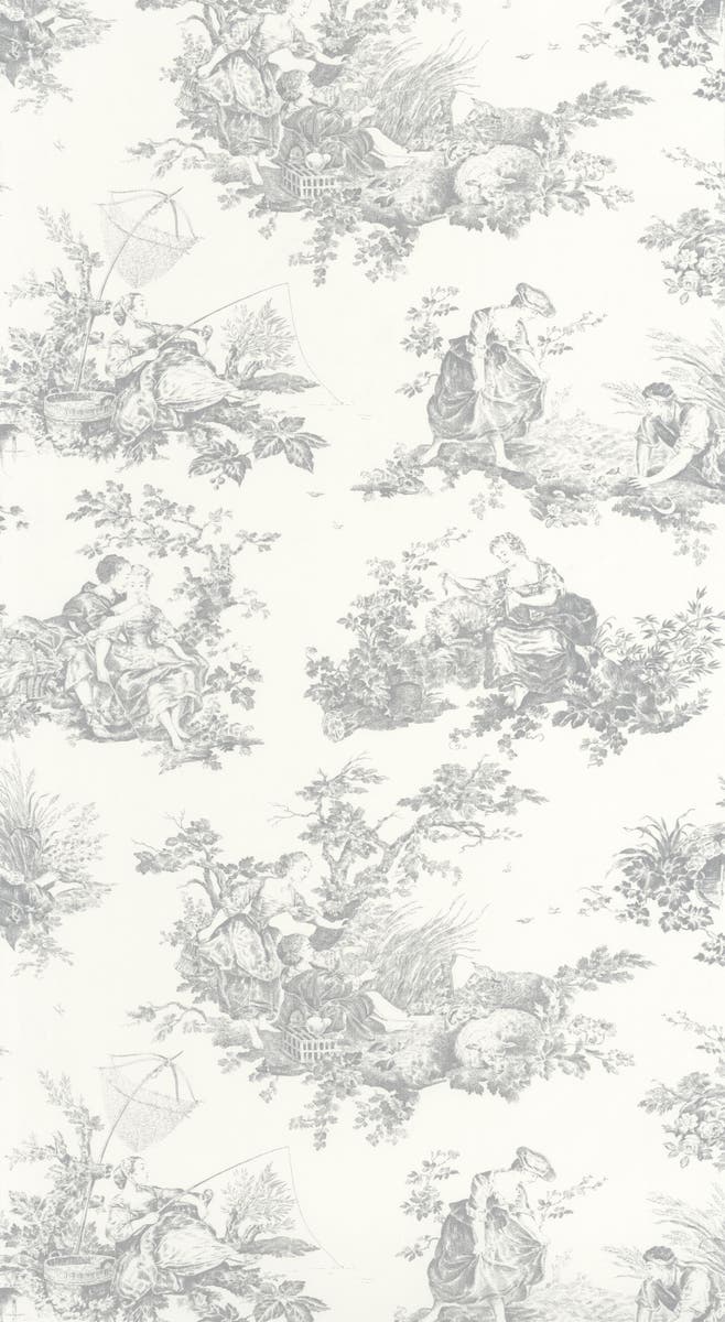 Casadeco Scene D'Été Gris Perle