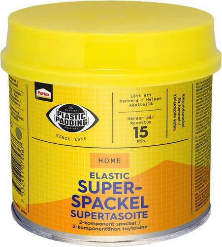 Plastic Padding, Superspackel Elastic
