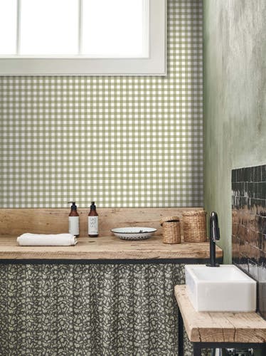 Casadeco - Vichy Kaki Once Upon A Time 2