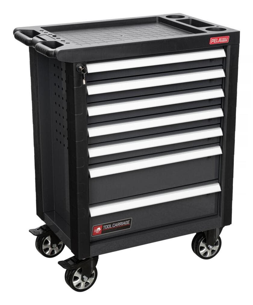 Verktygsvagn PELA 7 lådor