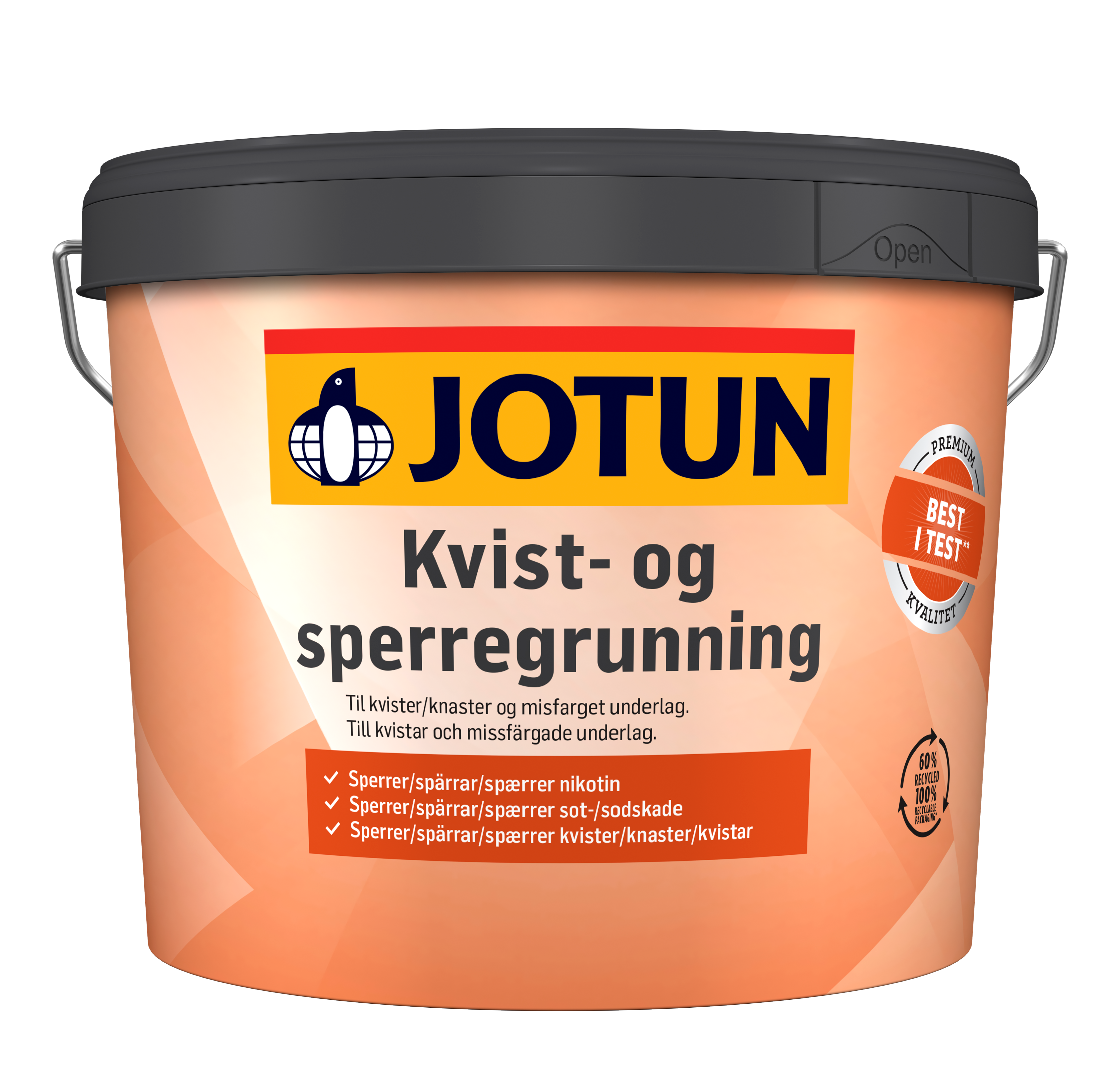 Kvist & Spärrgrundning 2.7L Vit