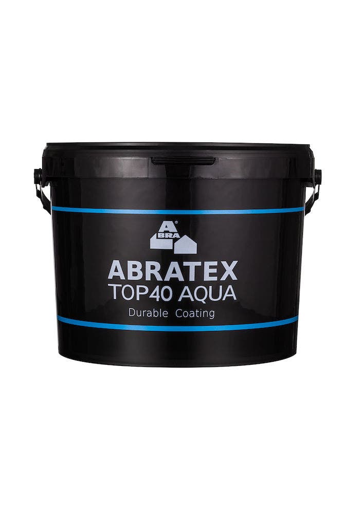 Abratex Top 40 - Halvblank Plåt & metallfärg - Tegelröd 742 - 10L (Outlet)