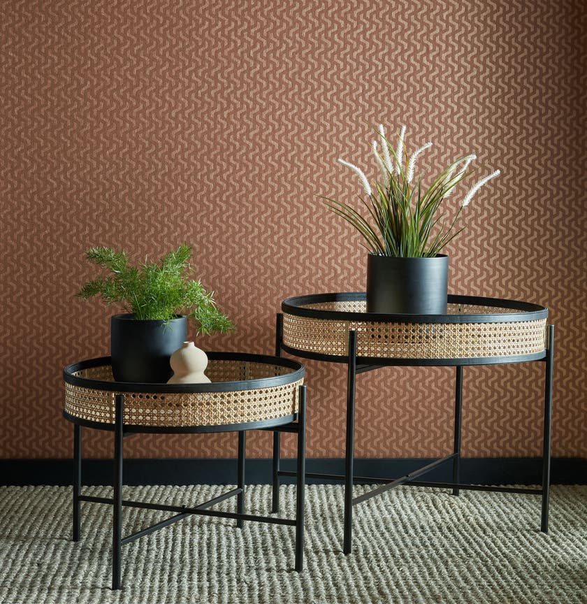 Carma - Rattan Burnt Orange Willow