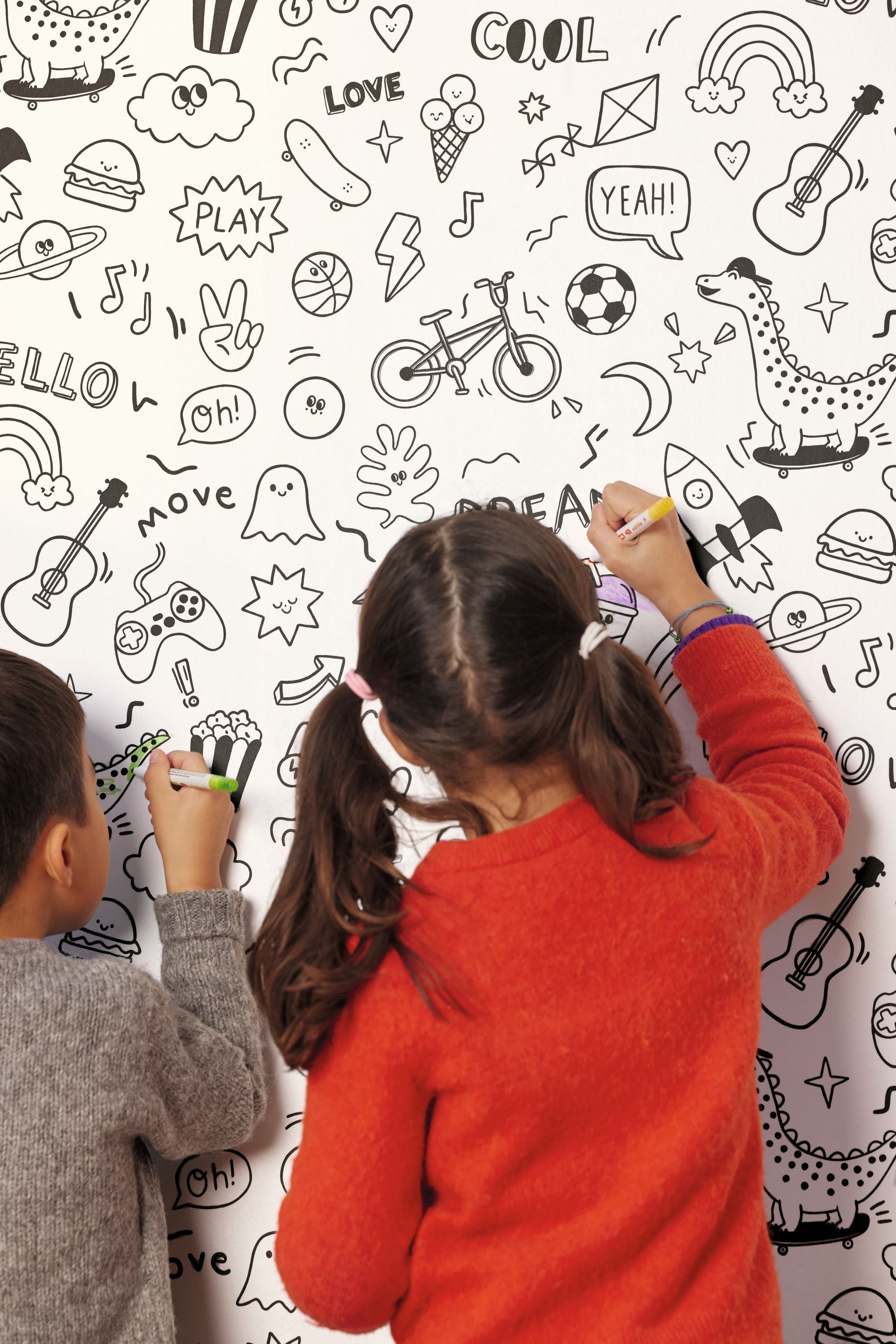 Caselio - A Vos Crayons Noir Les Mini Mondes